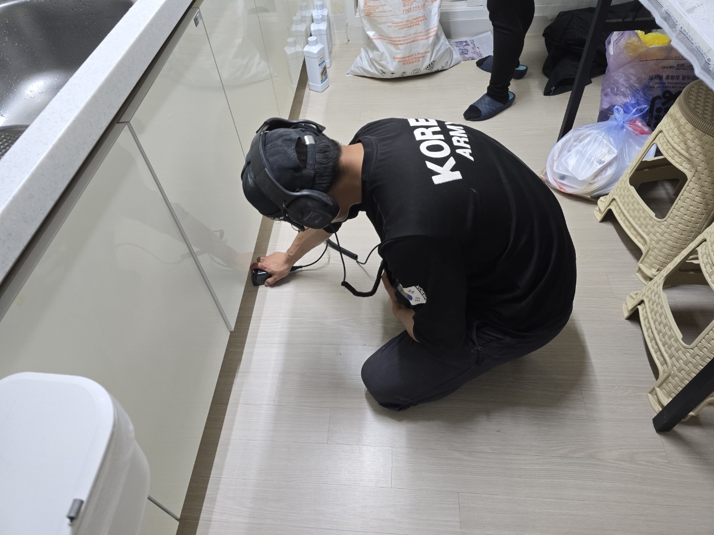 누수 탐지