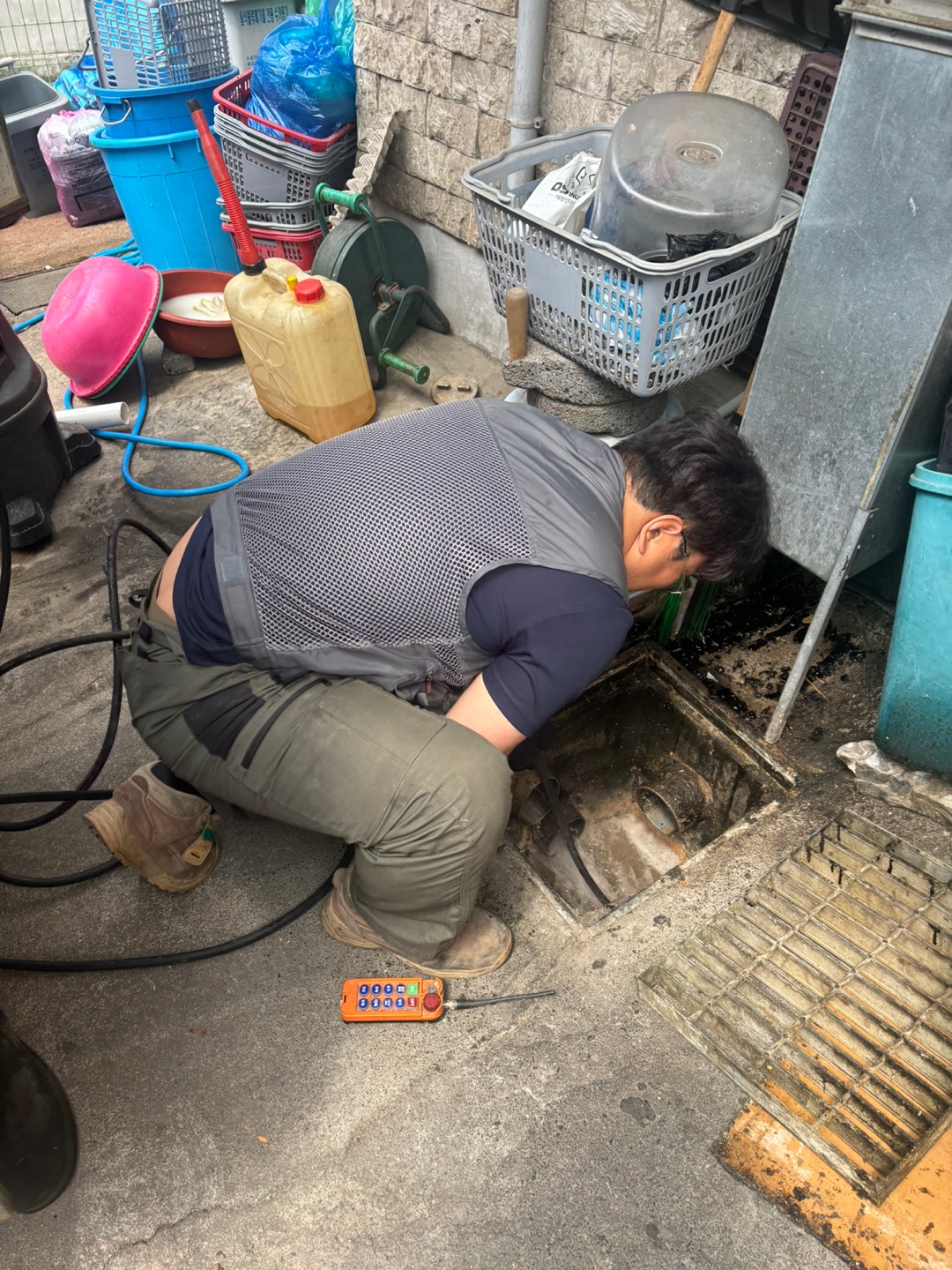 배관 청소