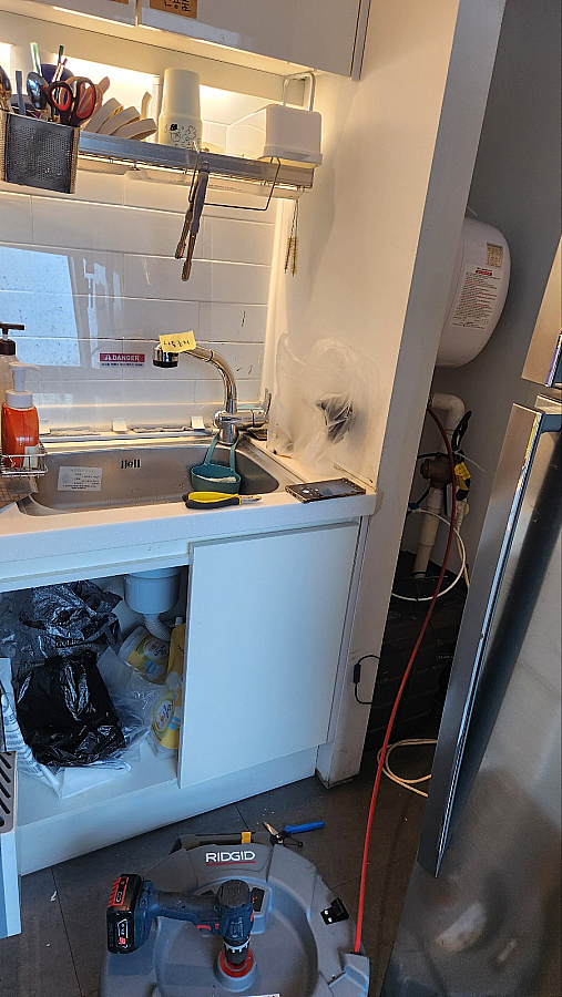 싱크대 막힘 원인 5